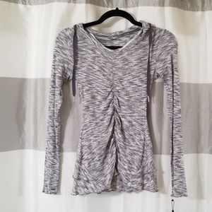 Calvin Klein performance hooded long sleeve top